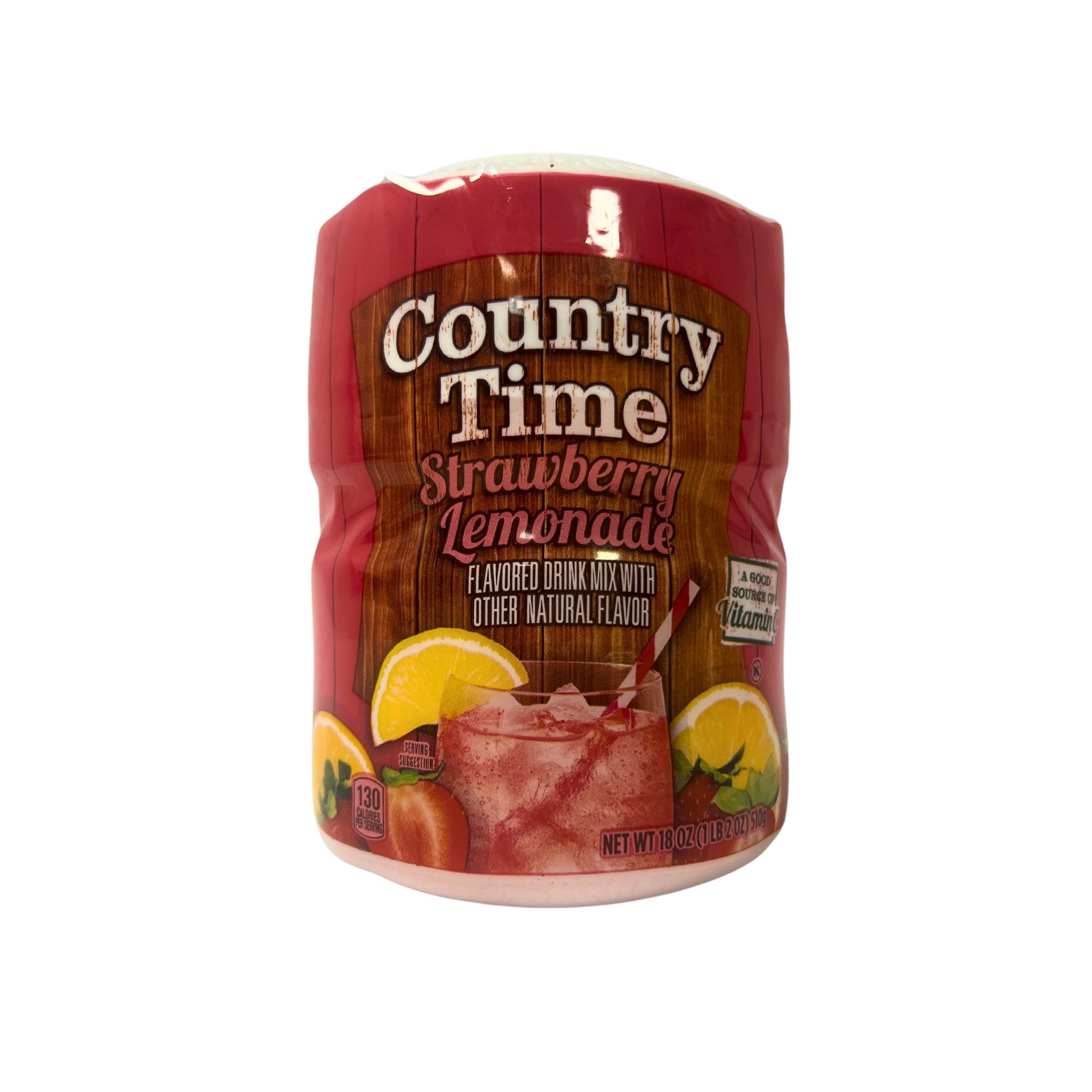 Country Time Strawberry Lemonade Flavored Drink Mix 510g Country Time Strawberry Lemonade Flavored Drink Mix 510g